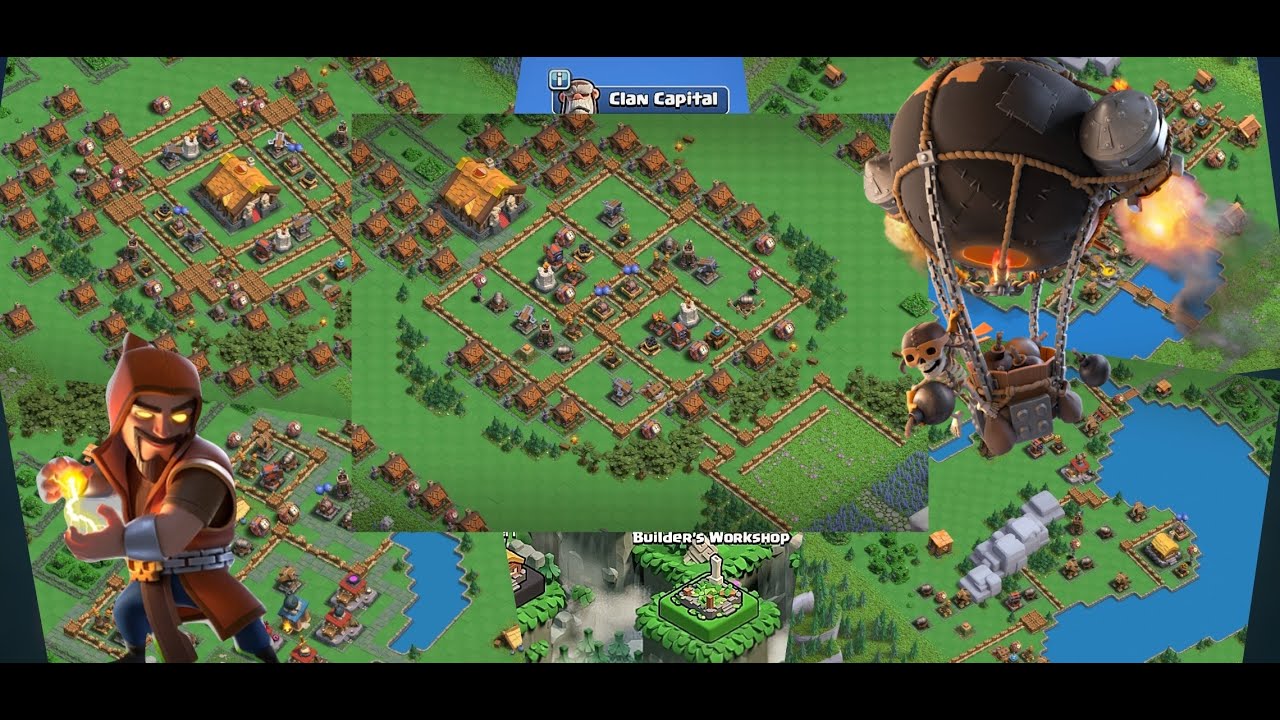 NEW Best Base Layouts For *Capital Peak*, Barbarian Camp, Wizard Valley and *Balloon Lagoon*! (COC)