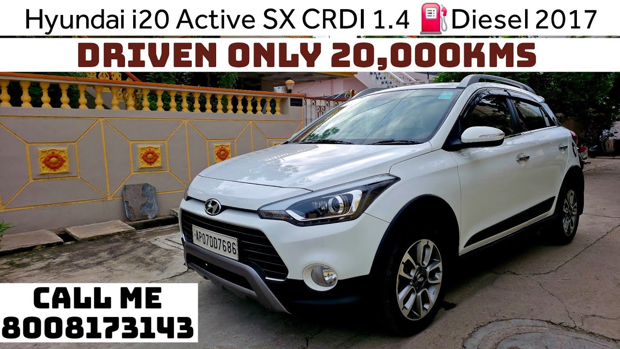 Hyundai i20 Active SX ⛽ Diesel ( 20,000 Kms Only ) For Sale @Haniya Car Decors