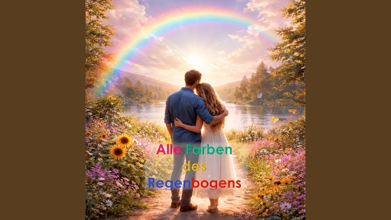 Alle Farben des Regenbogens
