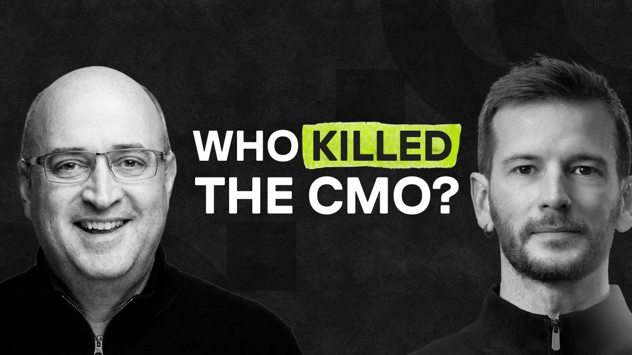 The CMO Role Is Being Dismantled. Here's Why (Dave Kellogg - EIR @Balderton Capital)
