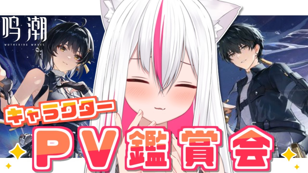 【#鳴潮 / Wuthering Waves】キャラクターPV鑑賞会🎥みんなの推しは誰かな！？【天天りか/Vtuber】