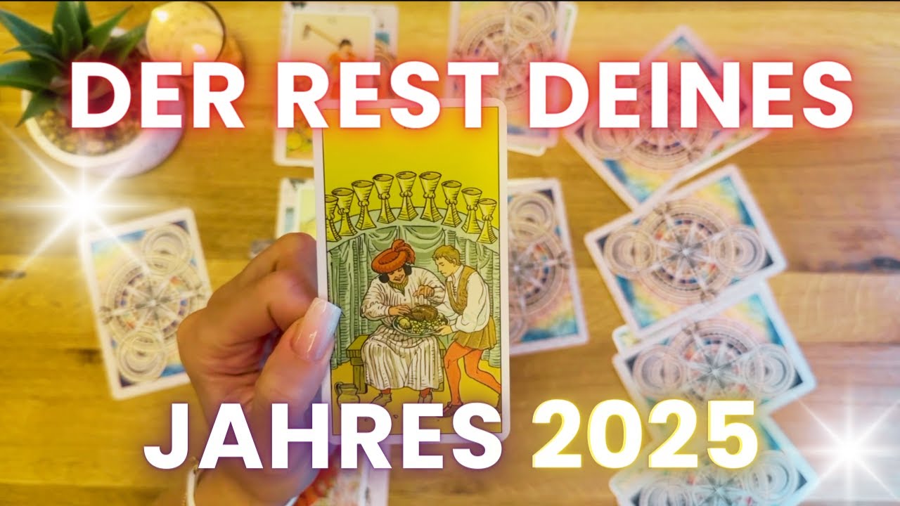 Der Rest deines Jahres 2025 • Wähle eine Karte • Das erwartet DICH!