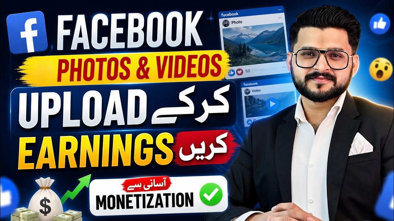 Earn Money from facebook Upload Photo & Videos | Facebook Monetization | Expose Point