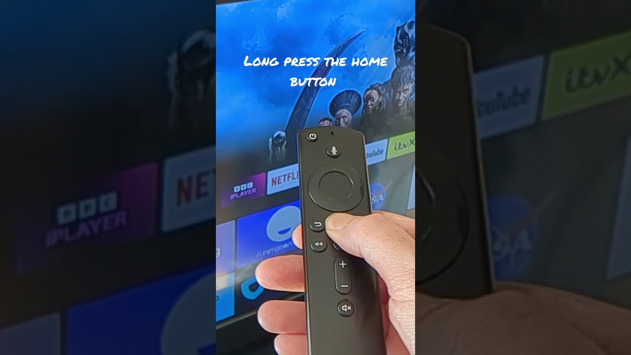 Amazon Firestick remote control shortcut for quick settings menu. #shorts #firestick #remote #howto