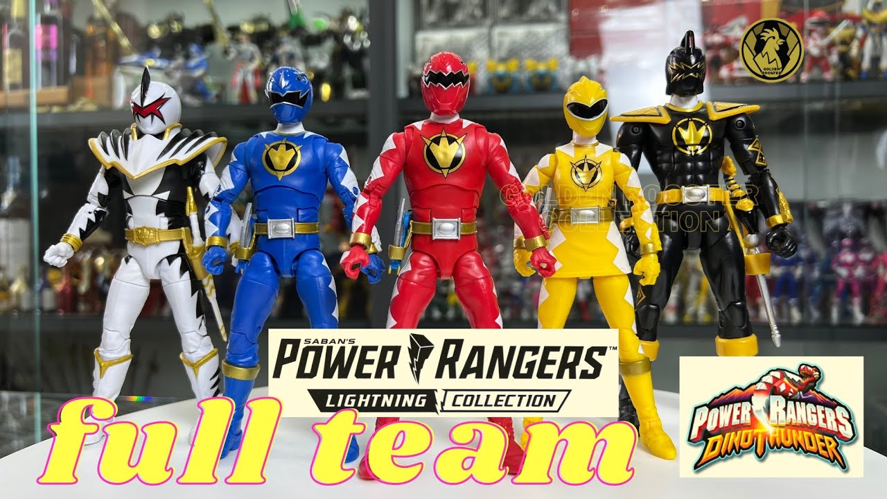 Unbox Dino Thunder Power Ranger Lightning Collection - Legacy Figure #powerrangers #hasbro #sieunhan
