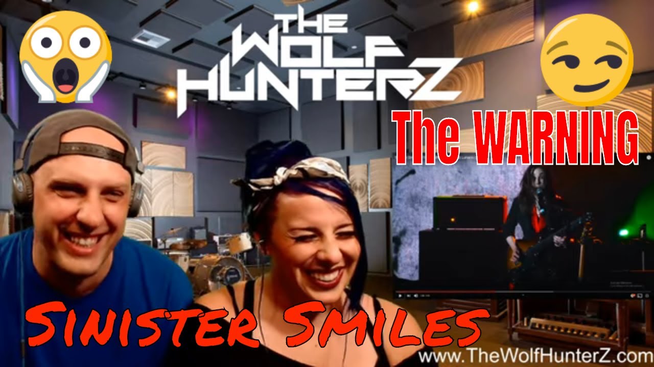 Sinister Smiles — THE WARNING — КОНЦЕРТ В ПРЯМОМ ЭФИРЕ в Lunario CDMX | Реакции THE WOLF HUNTERZ