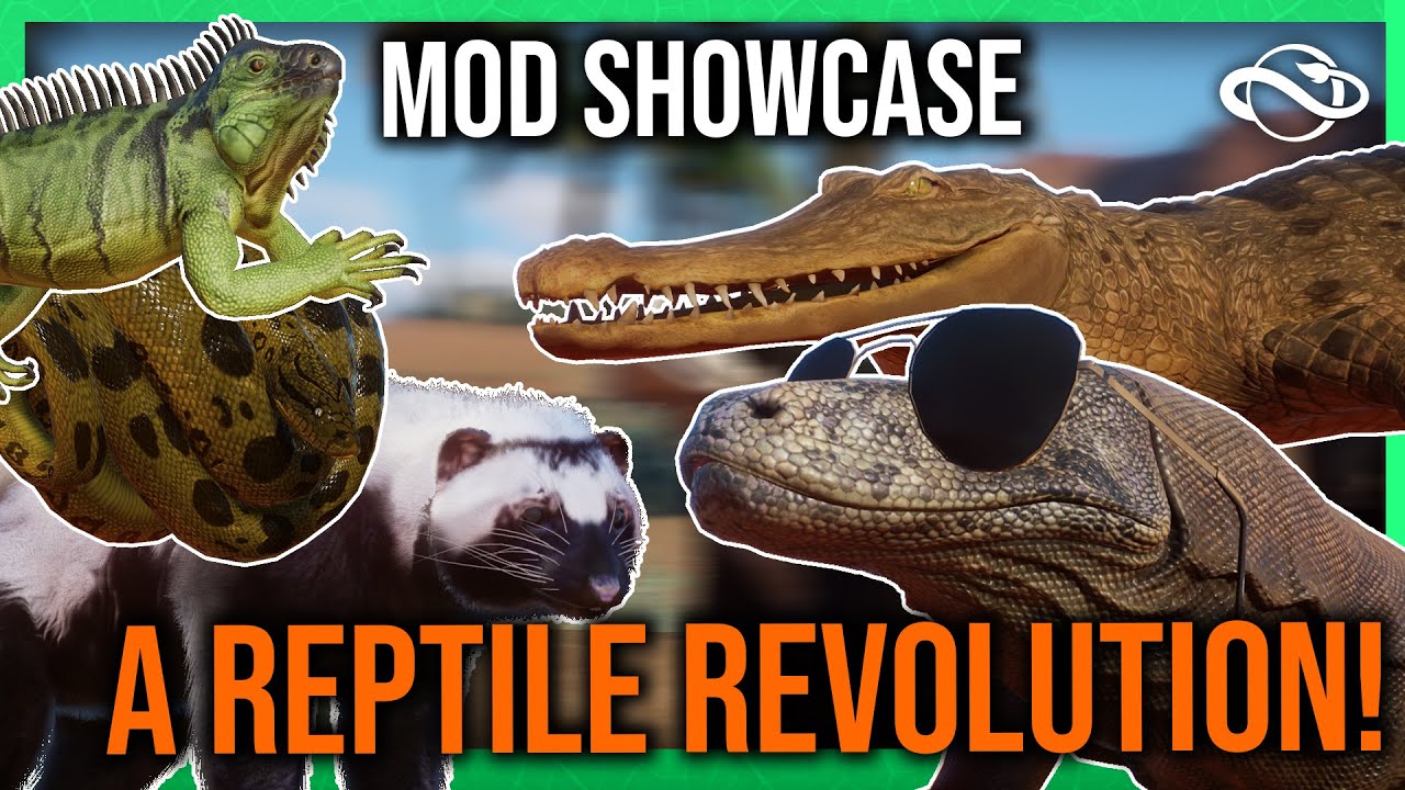 A REPTILE REVOLUTION!! - Planet Zoo Mod Showcase