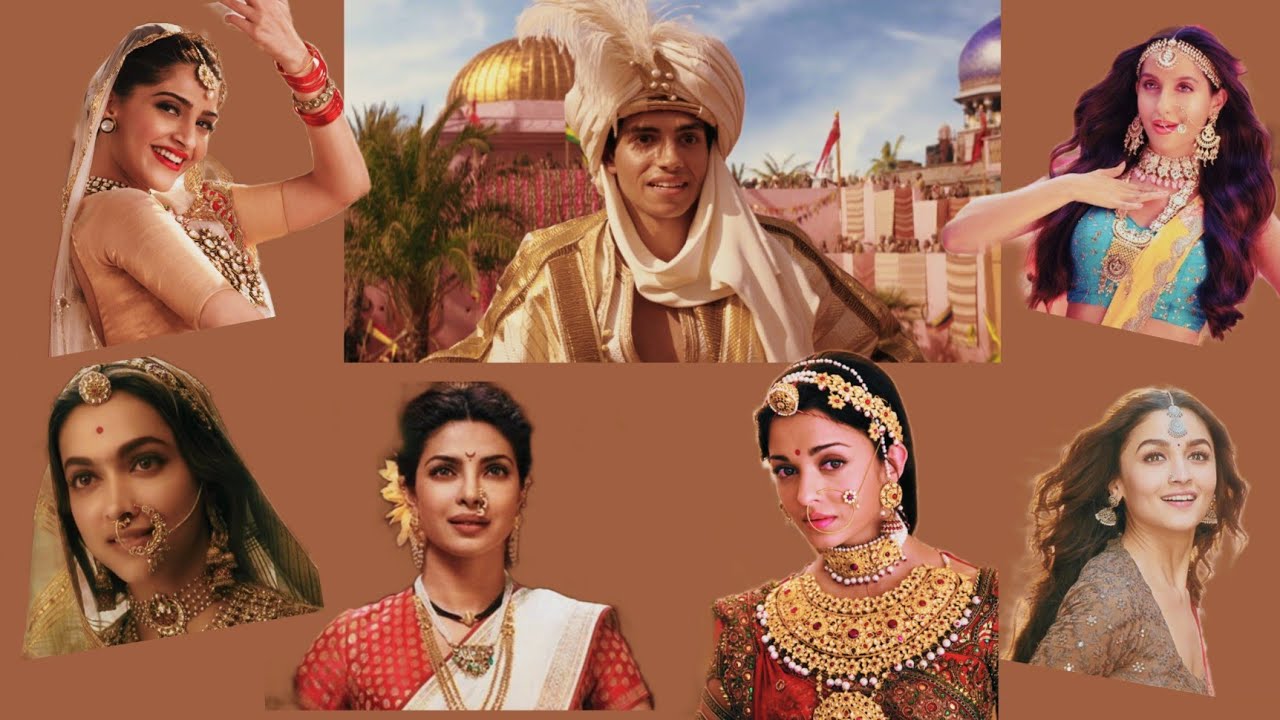 Prince Ali with 6 Princesses || Prince Ali VM || Bollywood Disney Mix