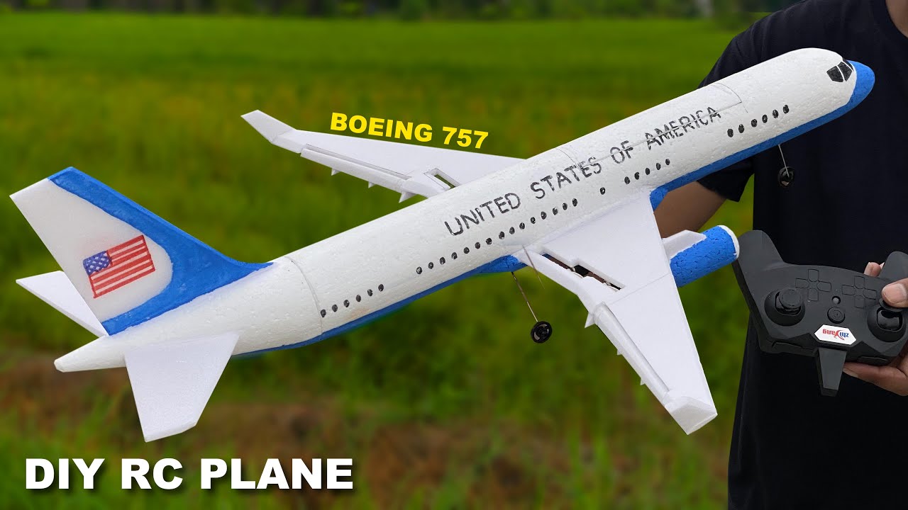 DIY RC Plane Boeing B757 C32 Airforce Two