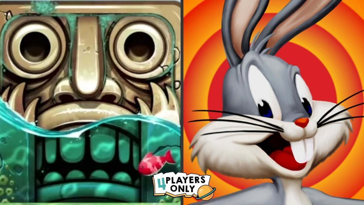 Temple Run 2 [New Map PIRATE COVE] Vs LOONEY TUNES DASH!