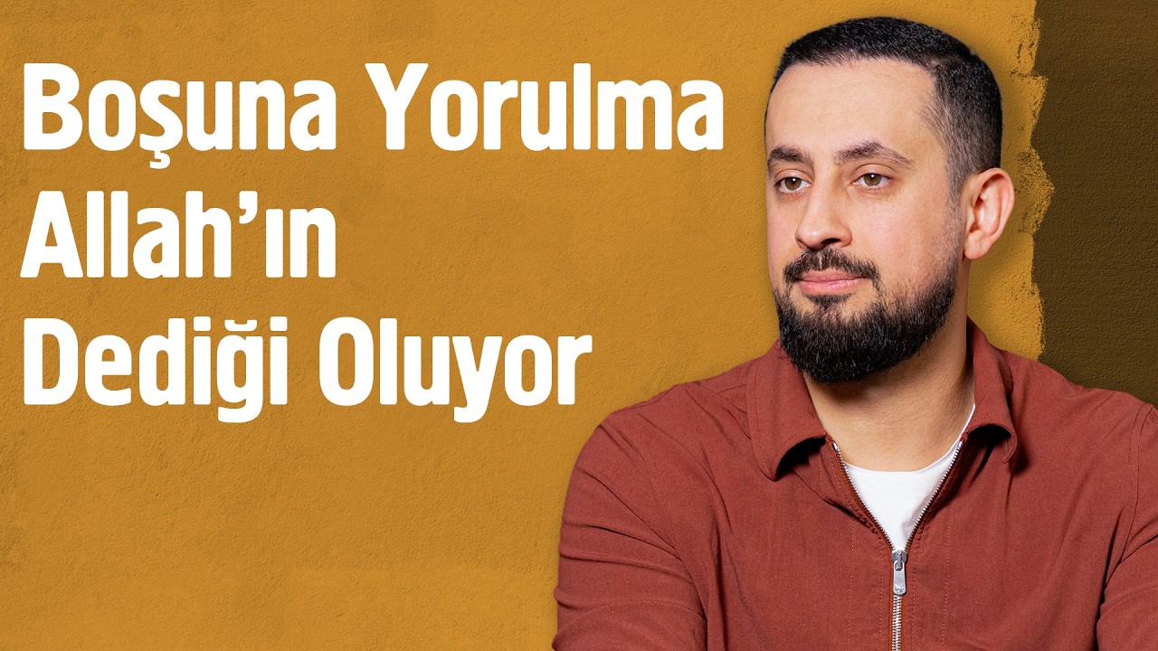 Boşuna Yorulma Allah’ın Dediği Oluyor - Cüzi İrade