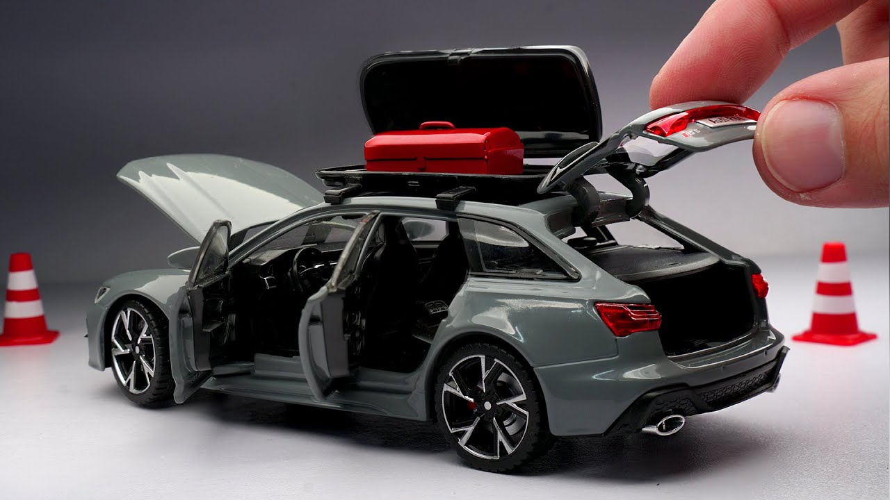 Unboxing of Audi RS6 1:32 Scale Diecast Model Car