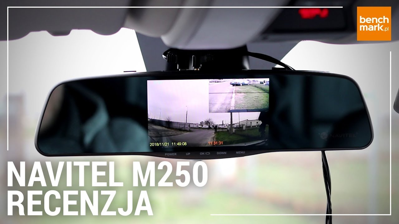 Navitel M250 - lusterko z wideorejestratorem i kamerą cofania