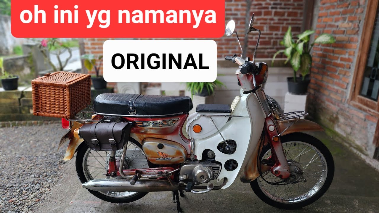 honda c70 original kusus para koleksi