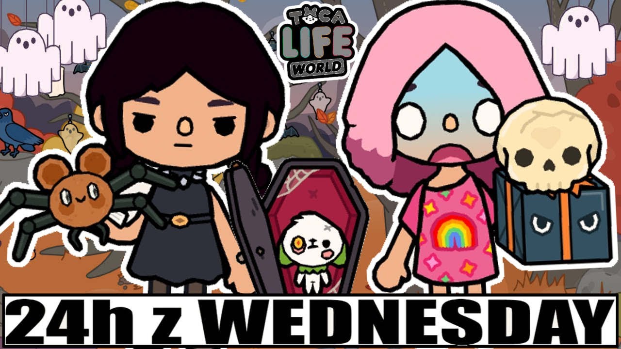 24H z WENDESDAY w TOCA BOCA #tocaboca #wednesday