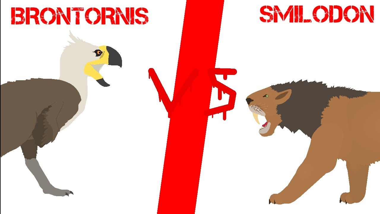 Brontornis VS Smilodon