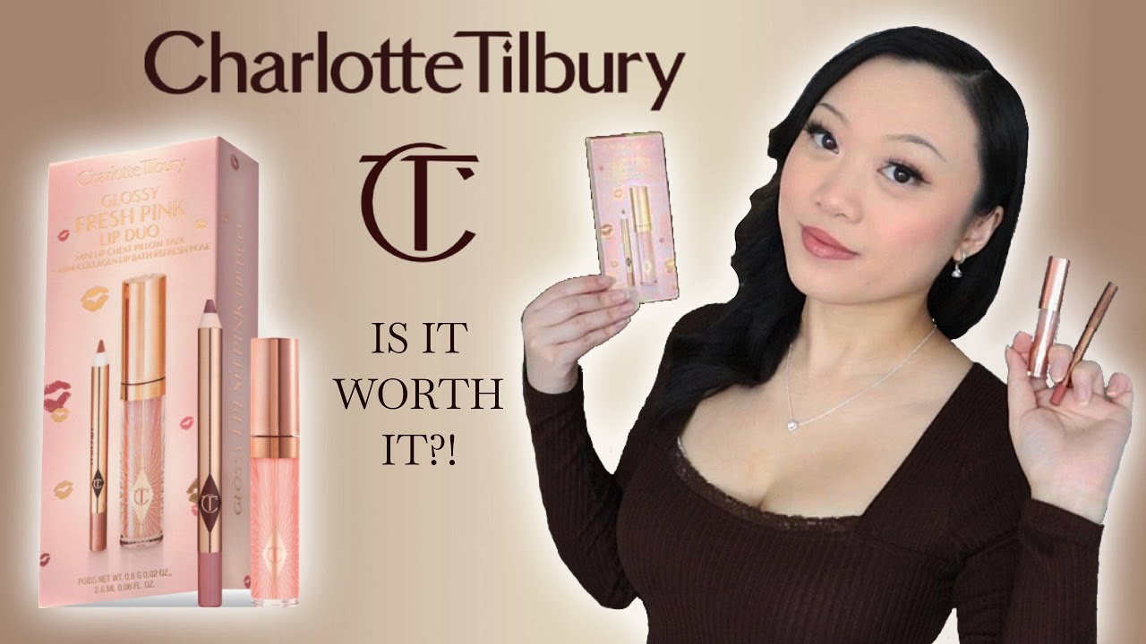 Charlotte Tilbury Mini Lip Bath Gloss + Lip Cheat Liner Set Review