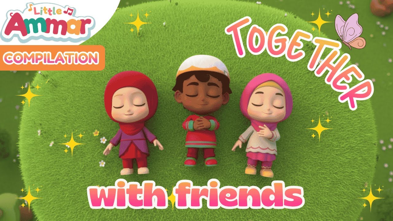 Friends Time with Little Ammar 🌟 Sharing, Caring & Smiles | Durioo The Makers Of Omar & Hana