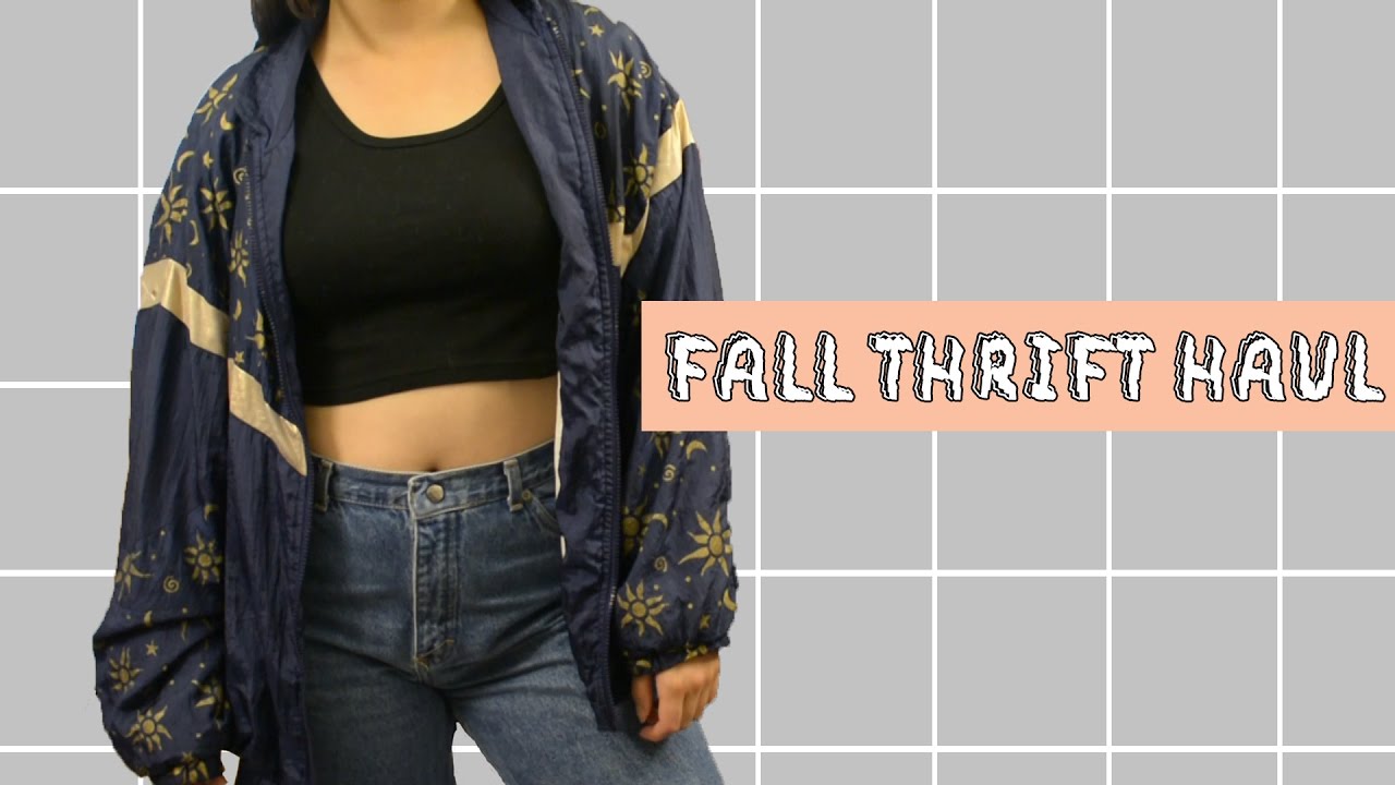 Fall Thrift Haul (TRY-ON)
