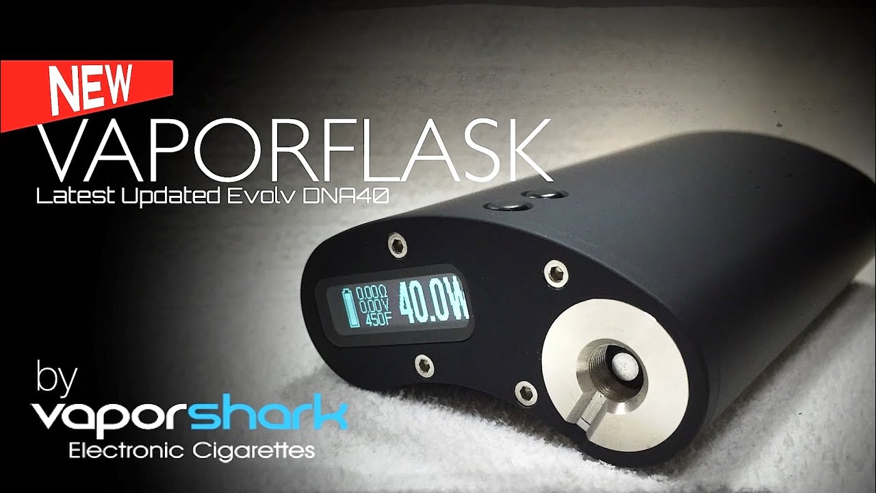 Vaporflask DNA40 By Vaporshark (First Look)