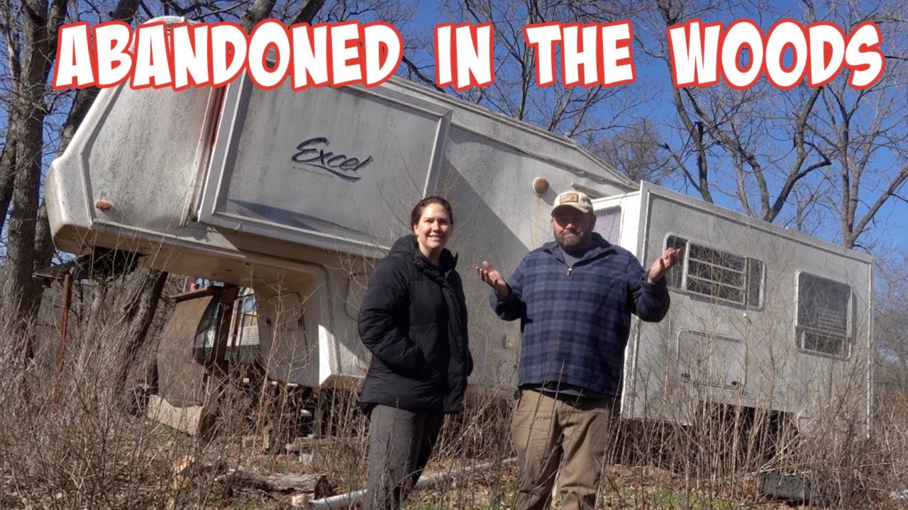 Searching Through The Abandoned Camper Was Crazy | Creek Property