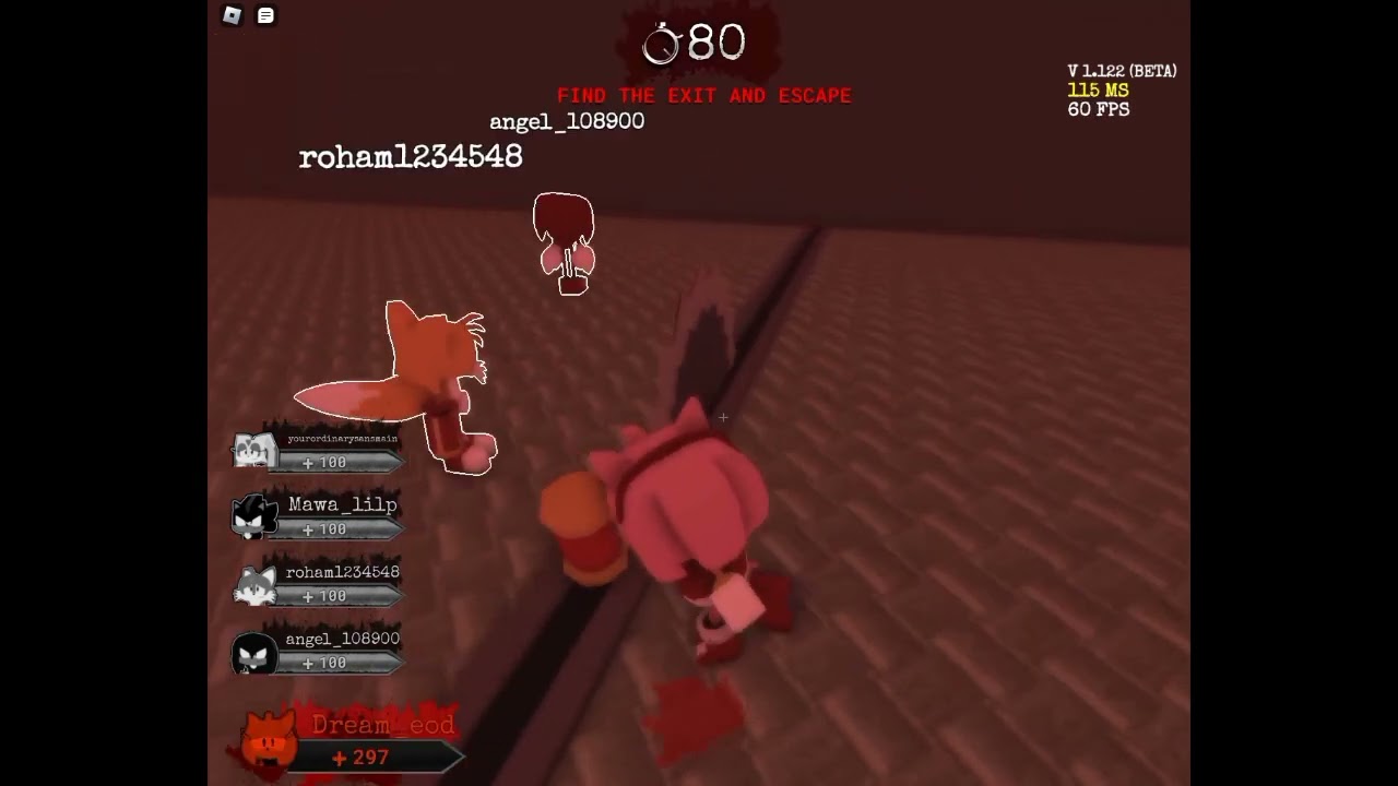 Tails and amy moment! Sonic The Disaster RBX