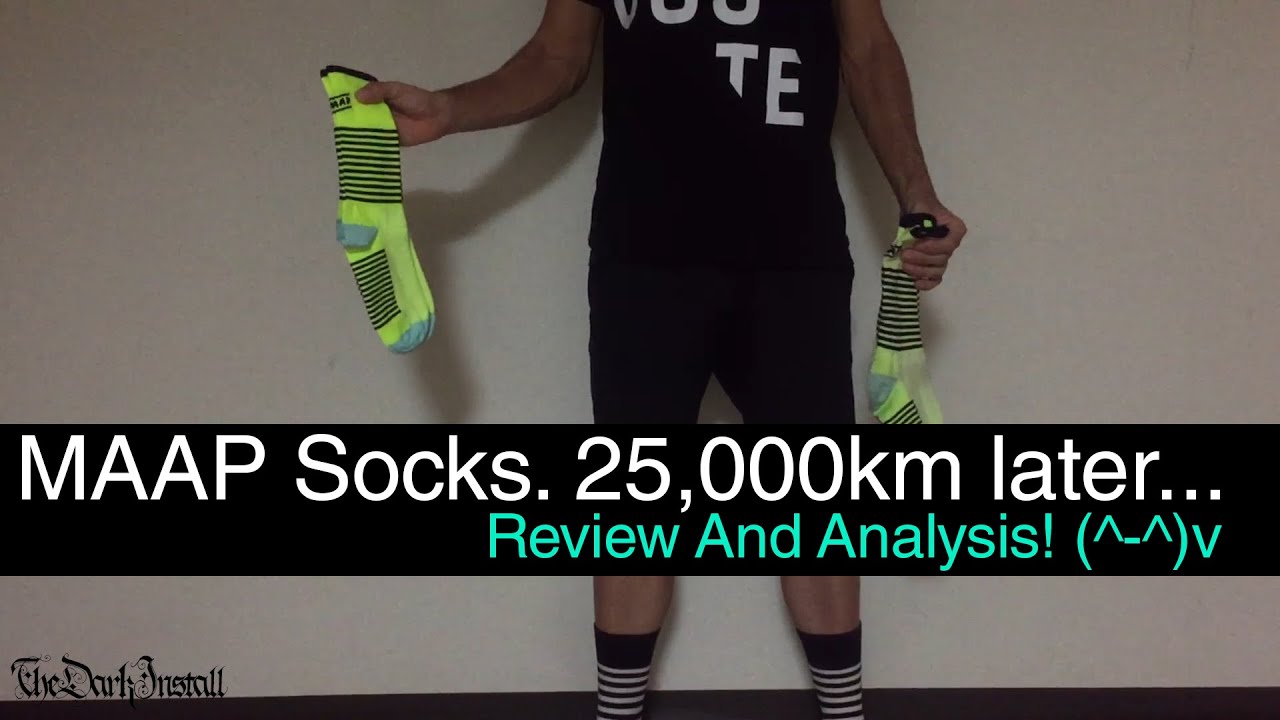 MAAP Cycling Socks. New vs. 20,000km Review!