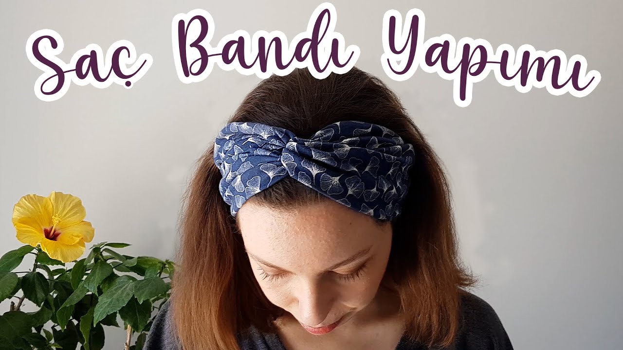 Kolay Saç Bandı Yapımı ~ Saç Bandı Nasıl Yapılır? ~ Elde dikebilirsiniz!   Kendin Yap / DIY