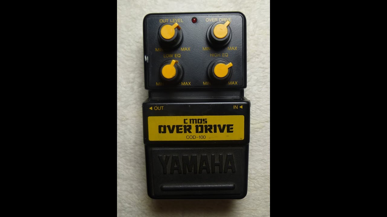 Yamaha COD-100 CMOS Overdrive Guitar Effect Pedal