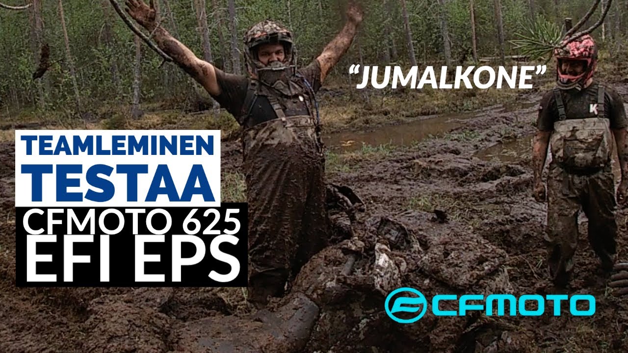 TESTISSÄ CFmoto 625 - JUMALKONE!