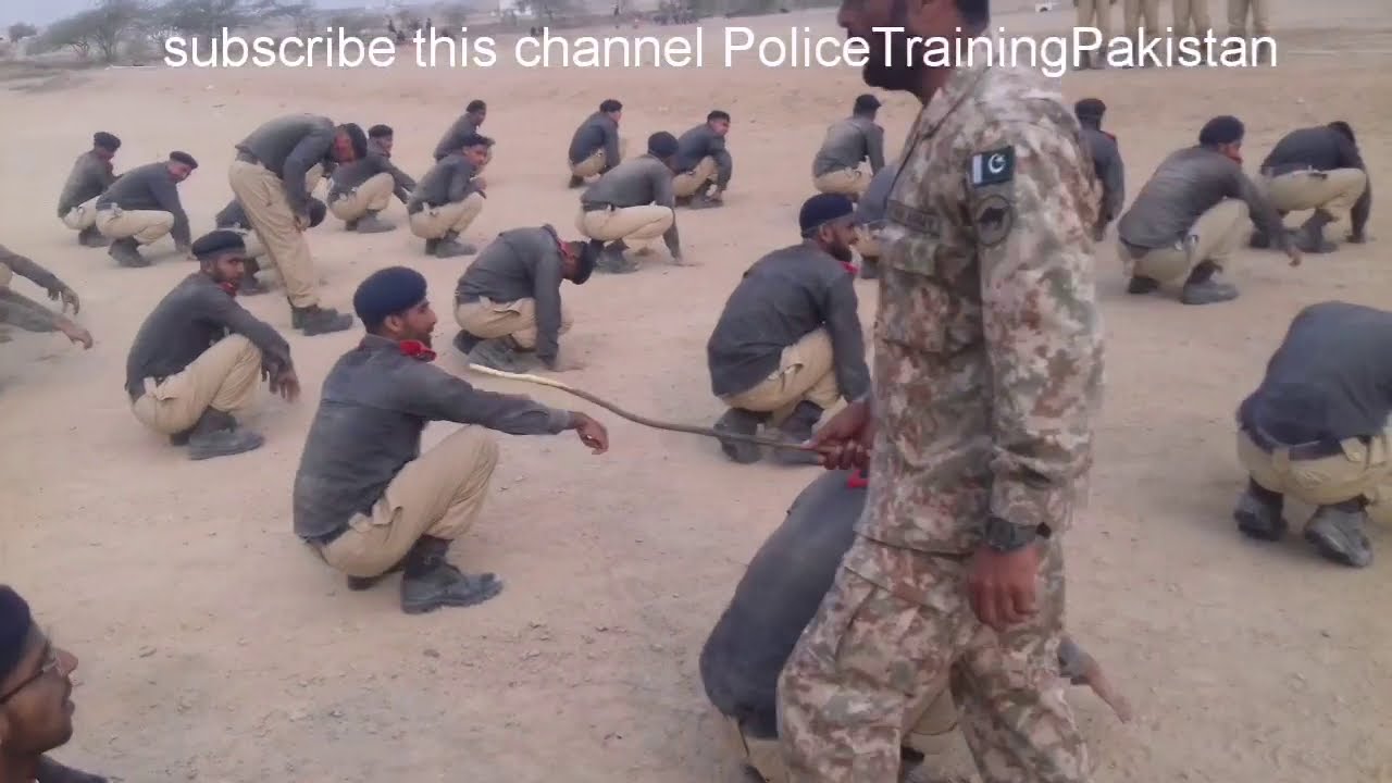 Army Train the Police to Maintain fitness? |#policetrainingpakistan #policetraining #sindhpolice