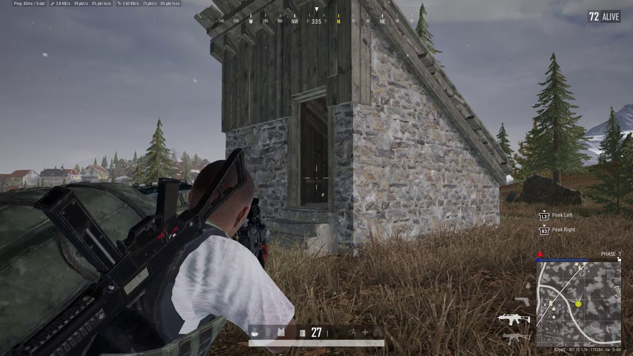 Stadia PUBG - Trapped Like a Rat
