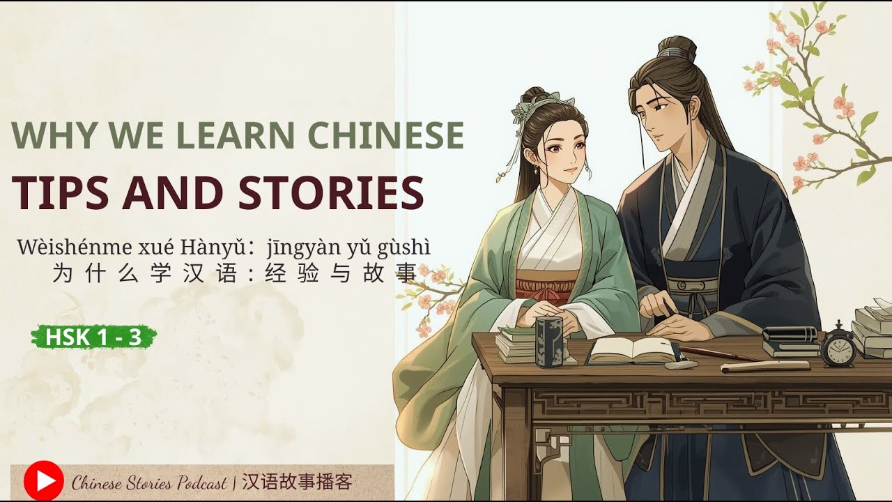 HSK 1–3 | Why We Learn Chinese: Tips and Stories | 为什么学汉语：经验与故事 | Chinese Stories Podcast