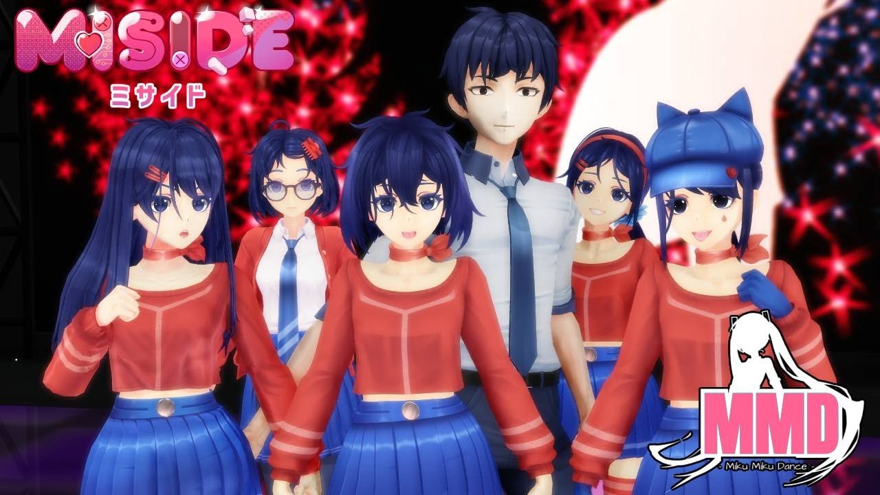 [MMD MiSide] Случайные #мемы часть 2