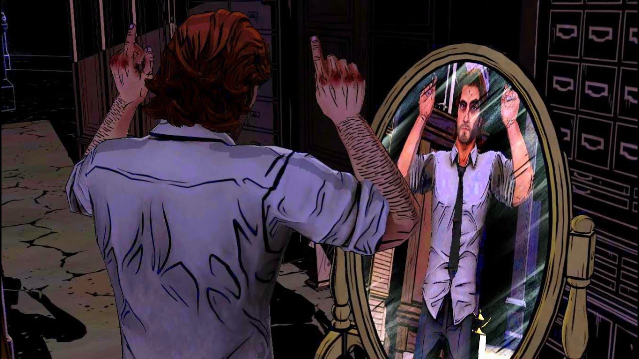 Bigby Wolf Playing With The Magic Mirror