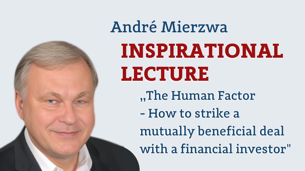 Lecture with Andre Mierzwa - 