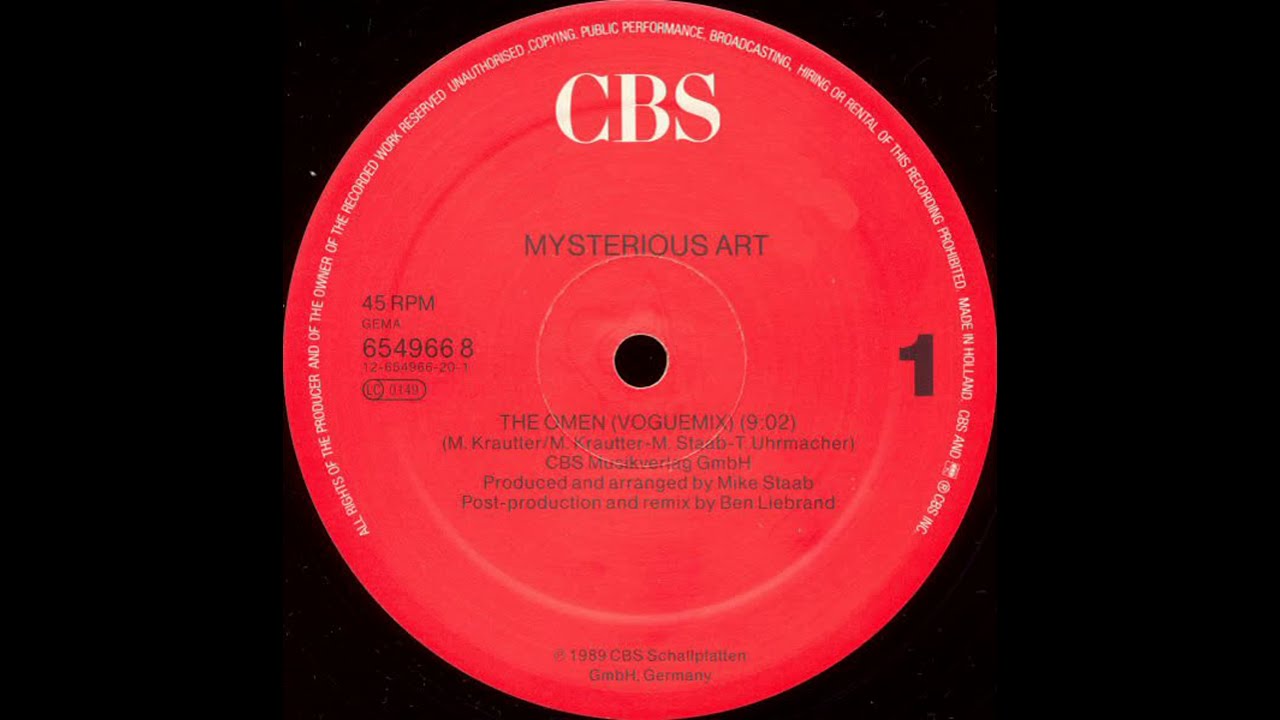 Mysterious Art - The Omen (Vogue Mix) (1989)