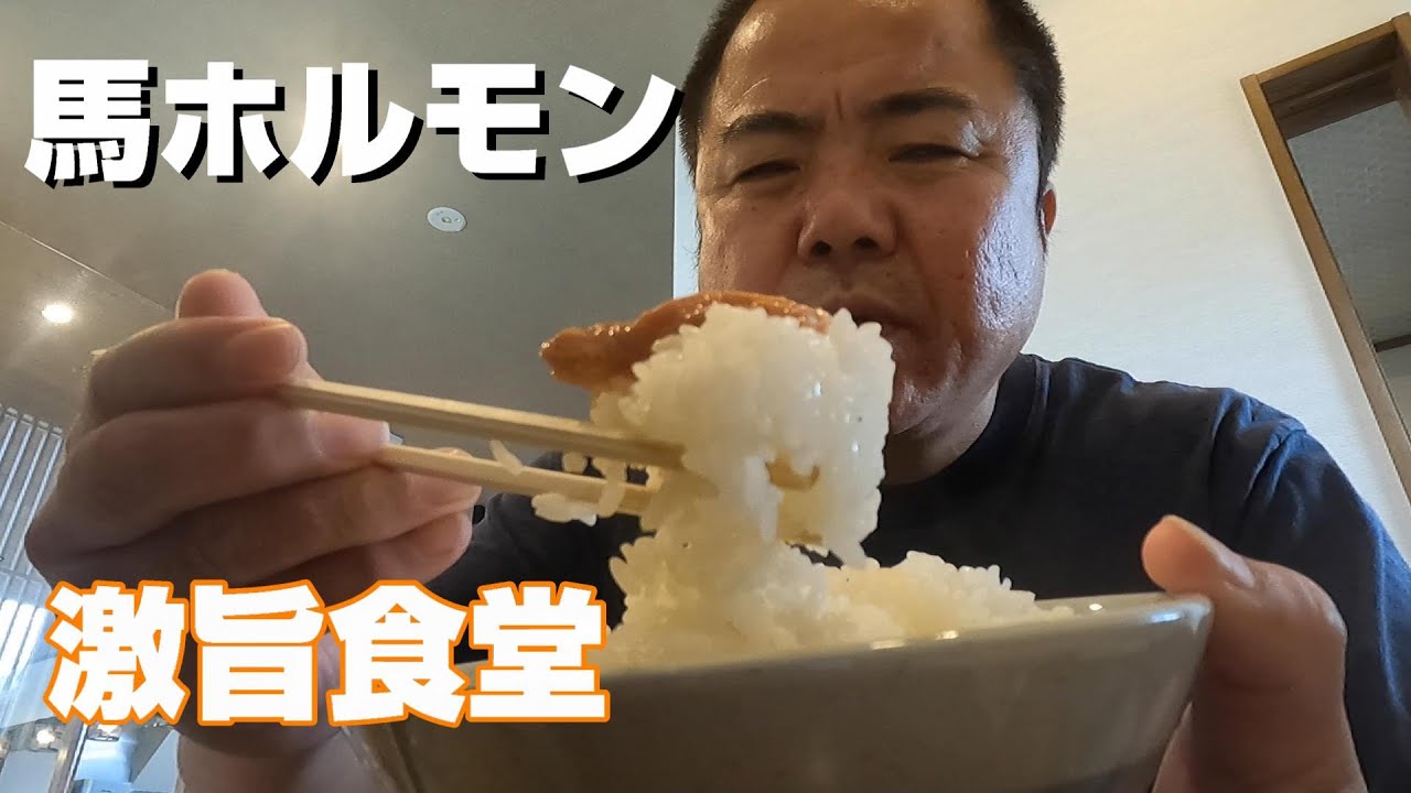 トラックに乗れない運転手の日常！今日もうま食堂の【ホルモン】大盛飯が身体に沁みる