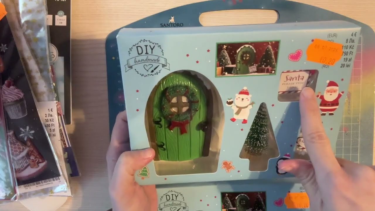 COMPRITAS MANUALIDADES  EN TEDI DE NAVIDAD