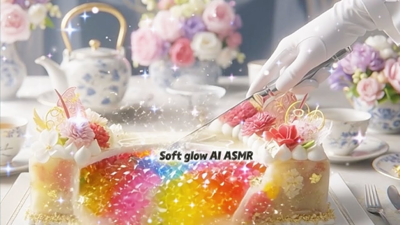 This  Cake Cut Is Too Smooth 🍰🔪 | ASMR Food Therapy#SatisfyingVideo #RelaxingASMR #KnifeSounds 