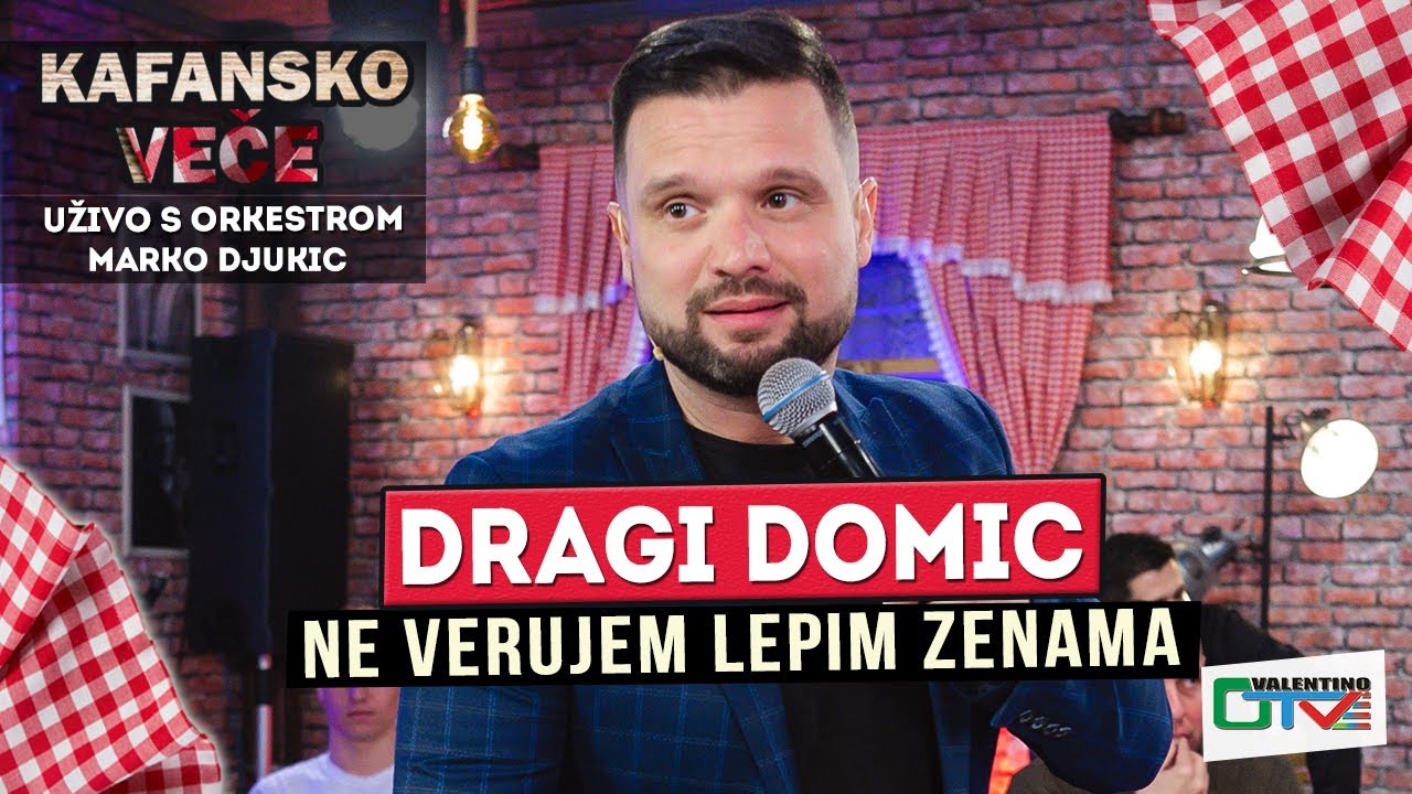 DRAGI DOMIC - NE VERUJEM LEPIM ZENAMA | UZIVO (ORK. MARKO DJUKIC) | 2022 | OTV VALENTINO