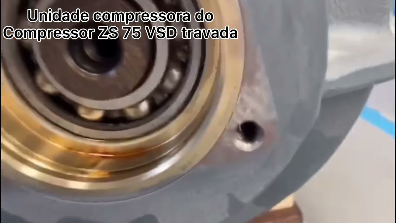 Revis&atilde;o Unidade Compressora Compressor ZS 75 VSD