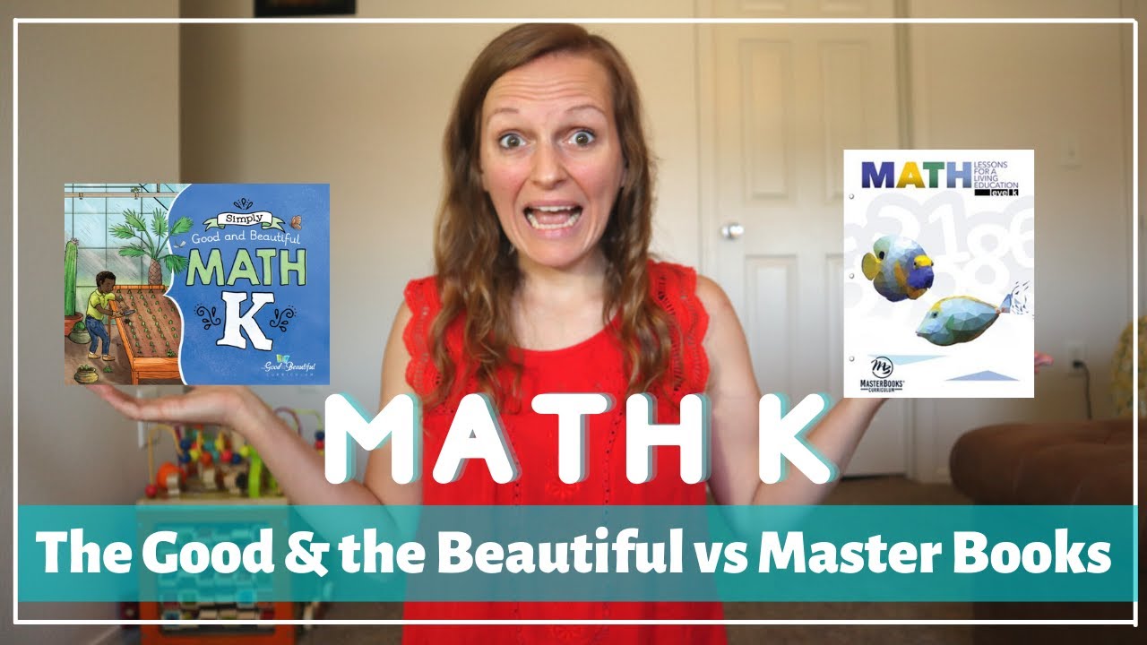 MASTER BOOKS против THE GOOD & THE BEAUTIFUL | Математика для детского сада | Math Simply K Flip ...