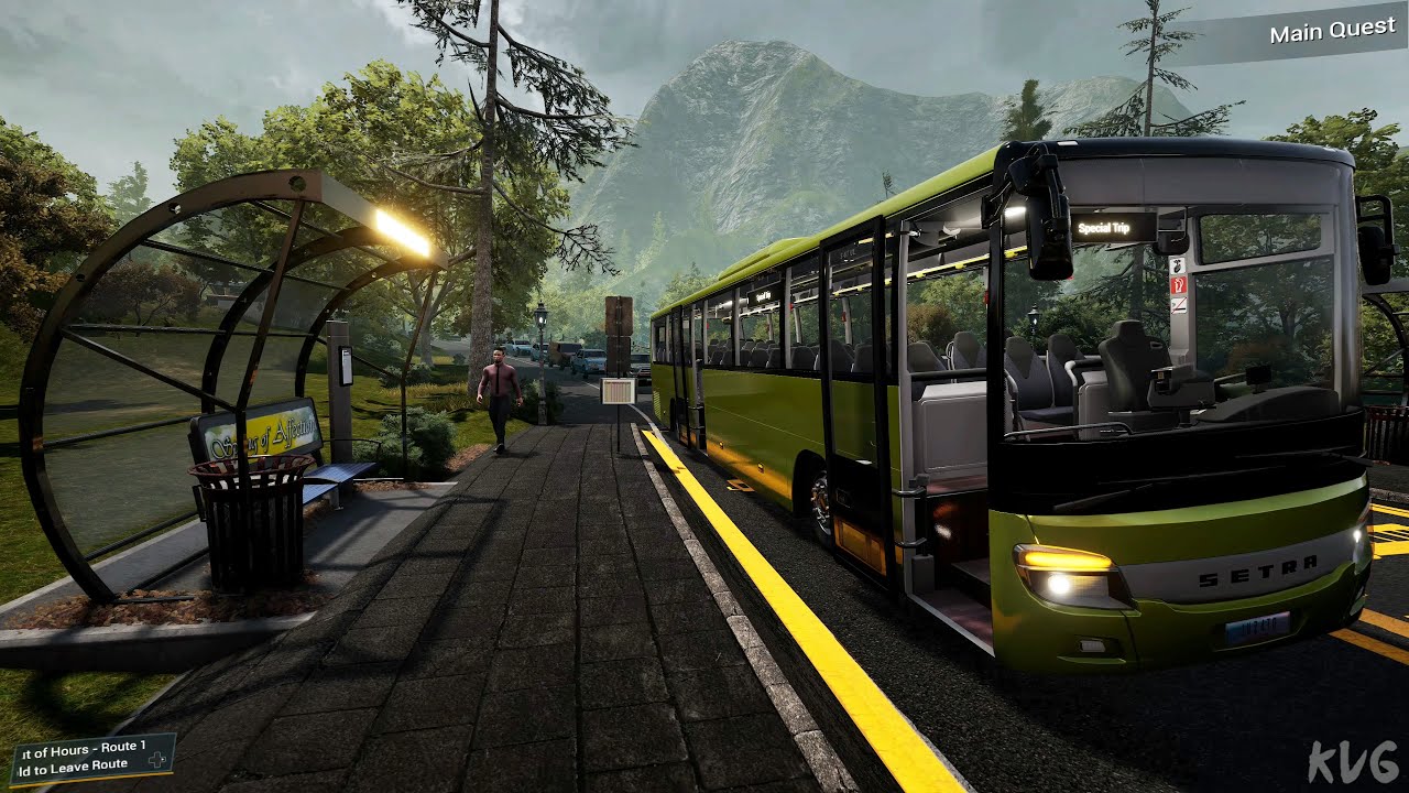 Bus Simulator 21 - Setra S417 UL Business - Test Drive Gameplay (PC UHD) [4K60FPS]