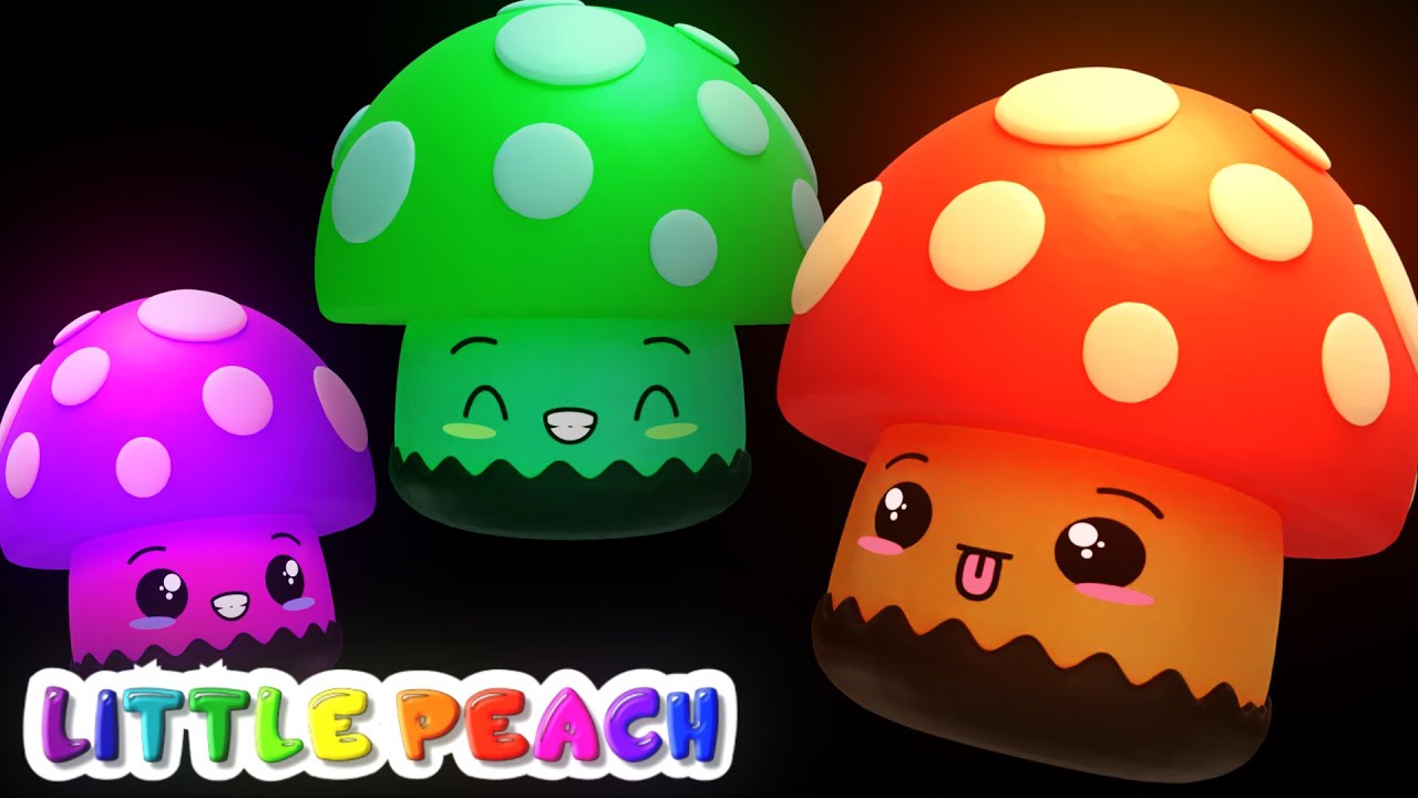 Mushroom Dance PARTY | Baby Sensory | Fun Animation with Music