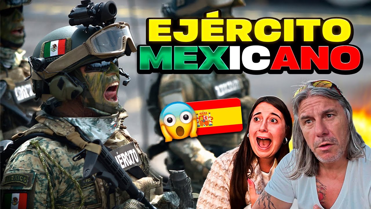 MI PAPÁ REACCIONA a EJÉRCITO MEXICANO por PRIMERA VEZ y QUEDA IMPACTADO 🇲🇽😱 **madre mía!!!**