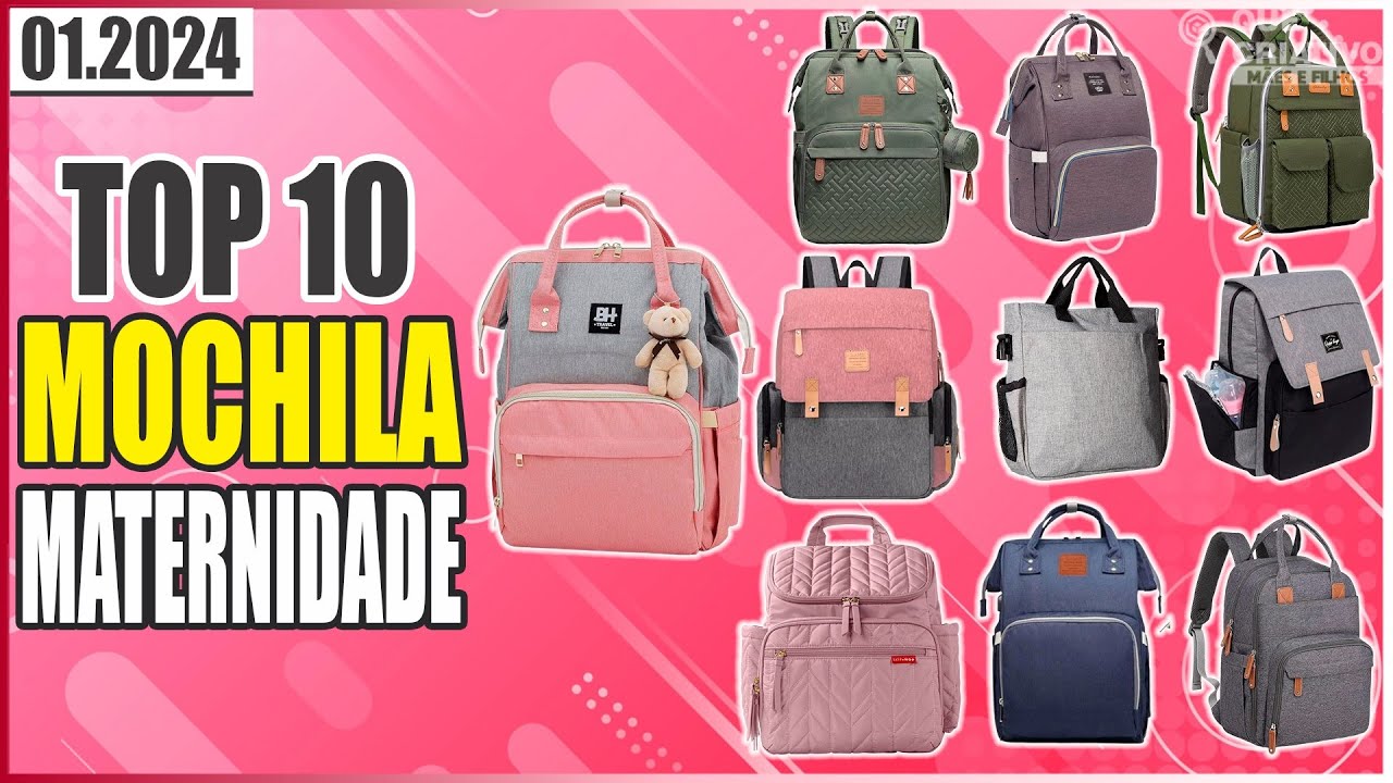 MELHORES BOLSAS  para MATERNIDADE em 2024
