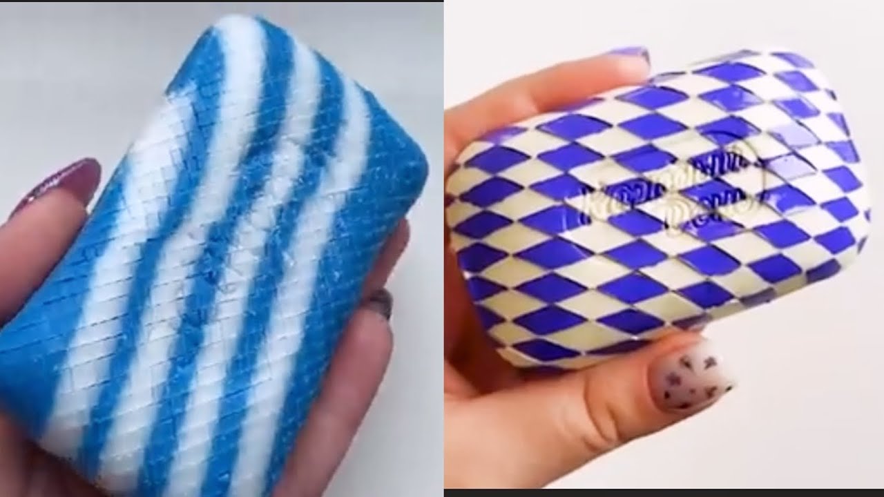 Satisfying Soap Cutting ASMR ✂️ Relaxing Crunchy Sounds