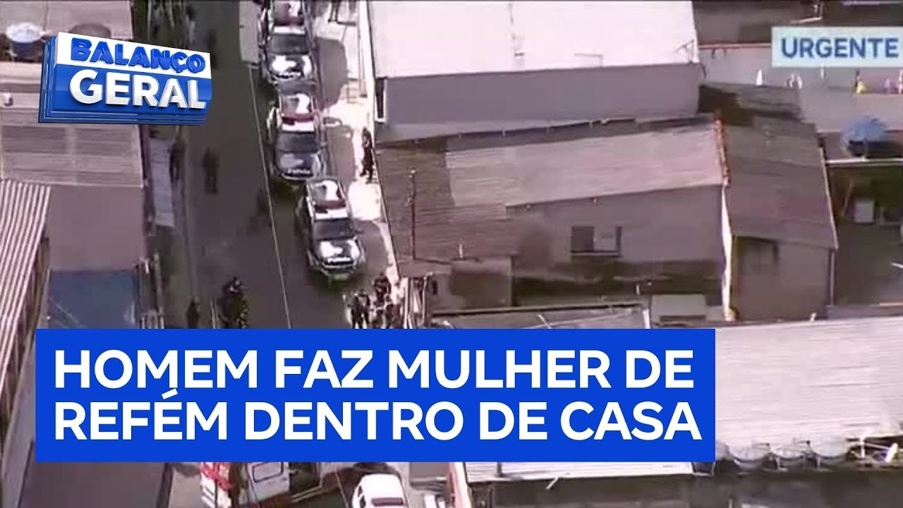 Homem faz mulher refém após não aceitar fim do relacionamento na zona sul de São Paulo