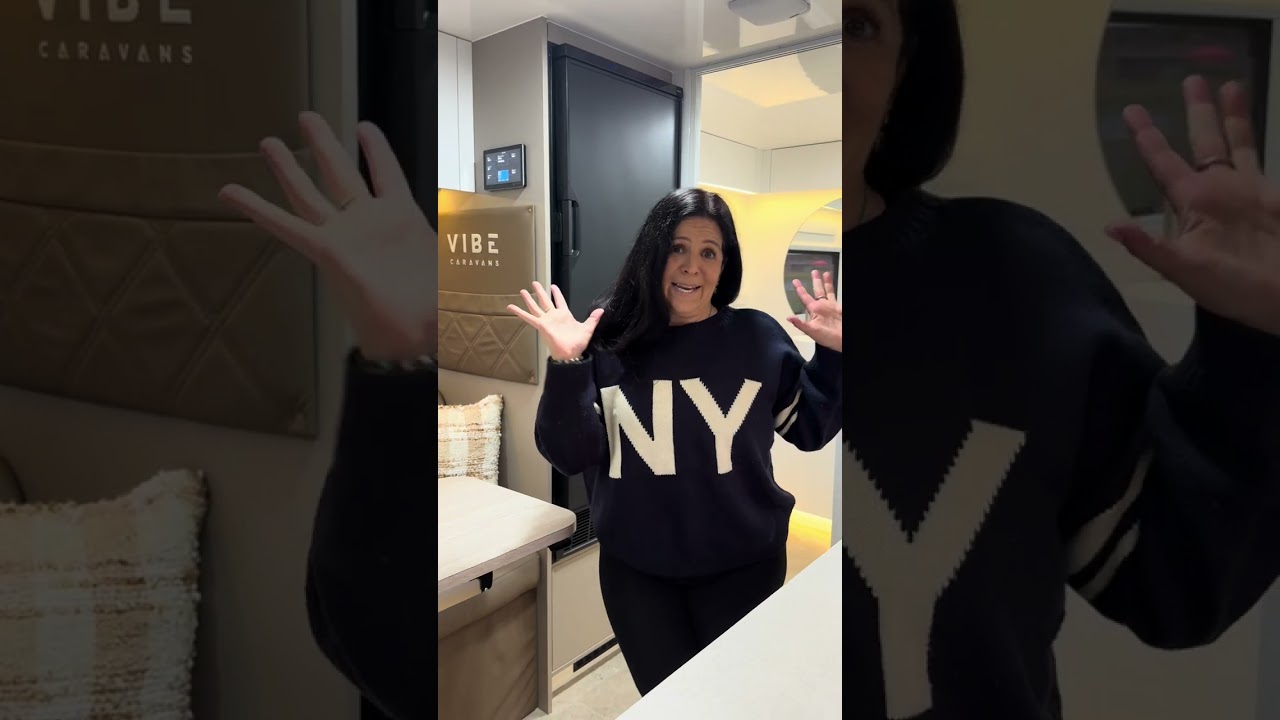 Our 2025 19ft Vibe Tough spec caravan - LARGE Ensuite Interior Walk through